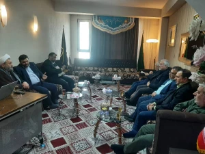 دیدار معاون امور عتبات عالیات حج و زیارت با مسئول بعثه رهبری در عراق