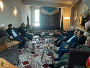 دیدار معاون امور عتبات عالیات حج و زیارت با مسئول بعثه رهبری در عراق 2
