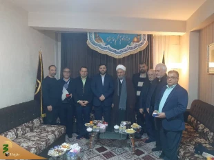 دیدار معاون امور عتبات عالیات حج و زیارت با مسئول بعثه رهبری در عراق 3