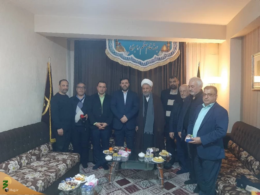 دیدار معاون امور عتبات عالیات حج و زیارت با مسئول بعثه رهبری در عراق 3