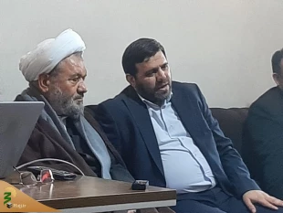 دیدار معاون امور عتبات عالیات حج و زیارت با مسئول بعثه رهبری در عراق 4