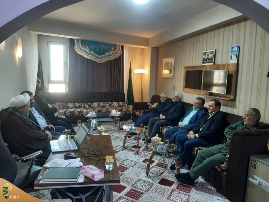 دیدار معاون امور عتبات عالیات حج و زیارت با مسئول بعثه رهبری در عراق 5