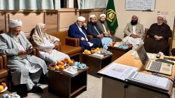 دیدار علما و اندیشمندان اهل سنت با مسئول دفتر بعثه مقام معظم رهبری در مدینه: تأکید بر وحدت و فضائل امیرالمؤمنین 5