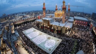 حرکت گسترده زائران عزادار به سوی کاظمین 2