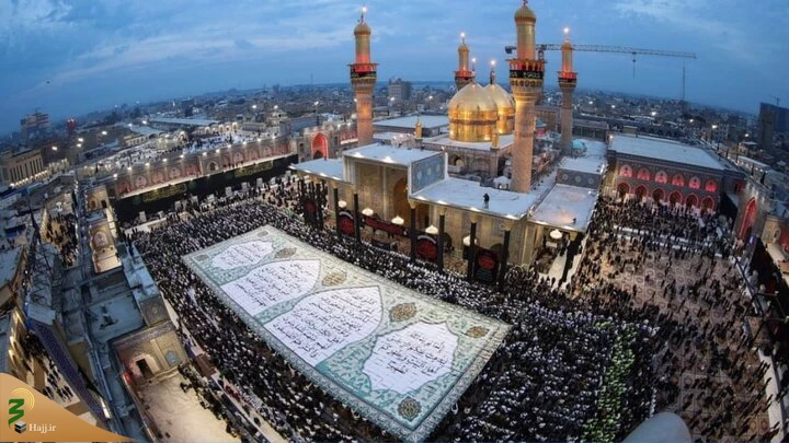 حرکت گسترده زائران عزادار به سوی کاظمین 2