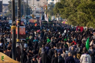 حرکت گسترده زائران عزادار به سوی کاظمین 3