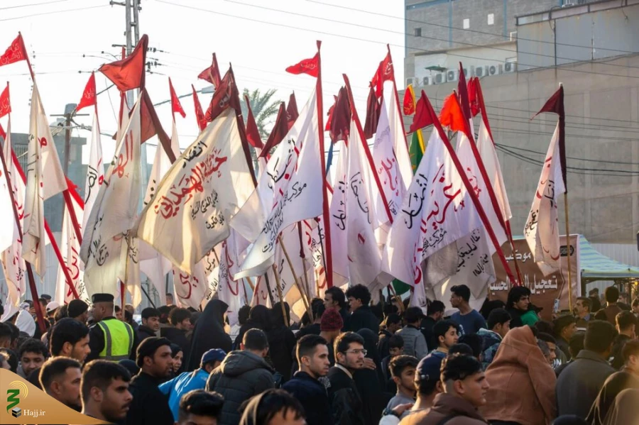 حرکت گسترده زائران عزادار به سوی کاظمین 5