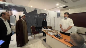 با حضور مسئول دفتر نمایندگی بعثه در مکه 

بررسی وضعیت ارائه خدمات درمانی به زائران ایرانی در مکه 