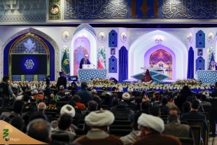 آیین افتتاحیه چهل و یکمین دوره مسابقات بین المللی قرآن در حرم رضوی آغاز به کار کرد 2