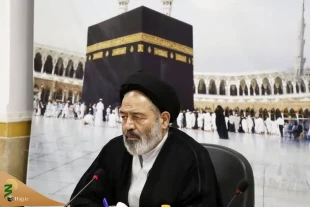 نوقشت فی الاجتماع الفقهی لممثلی بیوت مراجع التقلید حدود مراعاة الضوابط الخاصة بارتداء ملابس الإحرام لدخول صحن المسجد الحرام 5