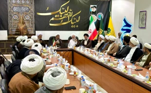 برگزاری جلسه خادمان فرهنگی در مکه با حضور مسئول دفتر بعثه رهبری 6