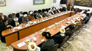 برگزاری جلسه خادمان فرهنگی در مکه با حضور مسئول دفتر بعثه رهبری 9