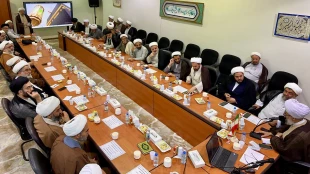 برگزاری جلسه خادمان فرهنگی در مکه با حضور مسئول دفتر بعثه رهبری 10