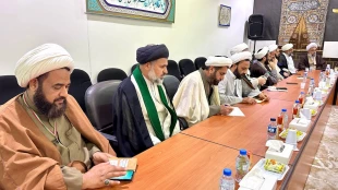 برگزاری جلسه خادمان فرهنگی در مکه با حضور مسئول دفتر بعثه رهبری 16