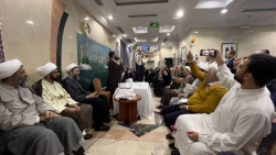 دانشجویان و زائران ایرانی در مدینه برگزار کردند؛

جشن میلاد امام حسین (ع) در در جوار حرم نبوی  2
