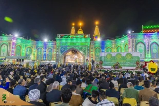 آستان مقدس حضرت عباس (ع) جشن ولادت امام حسین (ع) را برگزار کرد + عکس 2