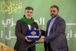 آستان مقدس حضرت عباس (ع) جشن ولادت امام حسین (ع) را برگزار کرد + عکس 2