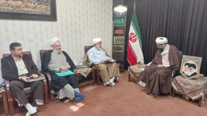 دیدار نمایندگان بعثه مقام معظم رهبری با نماینده ولی فقیه در استان همدان