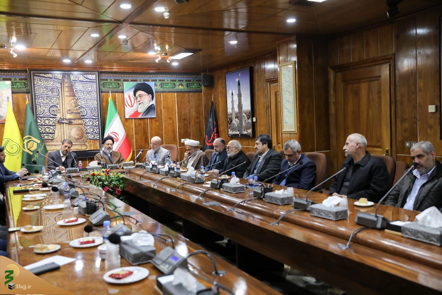 مراسم بزرگداشت روز جانباز با حضور مسئولان حوزه حج و زیارت 9