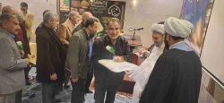 تکریم جانبازان زائر اباعبدالله الحسین علیه السلام در کربلای معلی
