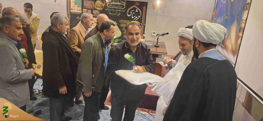 تکریم جانبازان زائر اباعبدالله الحسین علیه السلام در کربلای معلی
