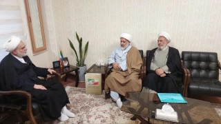 نمایندگان بعثه مقام معظم رهبری با نماینده ولی فقیه در استان کردستان دیدار کردند