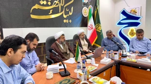 جلسه مسئول دفتر بعثه در مکه با مسئولین فرهنگی هتل‌های زائران ایرانی برگزار شد 3