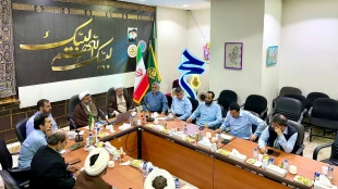 جلسه مسئول دفتر بعثه در مکه با مسئولین فرهنگی هتل‌های زائران ایرانی برگزار شد 4