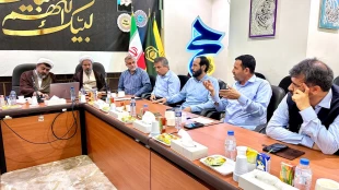 جلسه مسئول دفتر بعثه در مکه با مسئولین فرهنگی هتل‌های زائران ایرانی برگزار شد 7