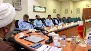 جلسه مسئول دفتر بعثه در مکه با مسئولین فرهنگی هتل‌های زائران ایرانی برگزار شد 8
