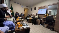 مسئول بعثه رهبری در دیدار علمای اهل سنت 

 6