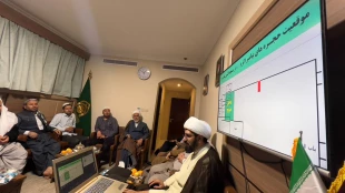 مسئول بعثه رهبری در دیدار علمای اهل سنت 

 9