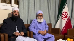 مسئول بعثه رهبری در دیدار علمای اهل سنت 

 10