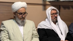مسئول بعثه رهبری در دیدار علمای اهل سنت 

 12