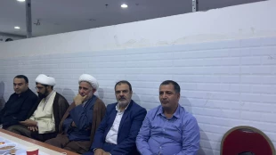 در مدینه منوره ؛
بازدید مسئول بعثه رهبری به همراه تعدادی از جانبازان از آشپزخانه مرکزی  10
