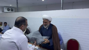 در مدینه منوره ؛
بازدید مسئول بعثه رهبری به همراه تعدادی از جانبازان از آشپزخانه مرکزی  2