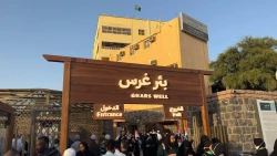 با همراهی مسئول بعثه رهبری در مدینه؛

بازدید وزیر علوم، تحقیقات و فناوری از اماکن تاریخی و موزه‌های شهر مدینه 9
