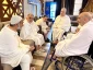 وارد شدن کاروان جانبازان به مکه:

 آوای ایثار و عشق در حریم پاک خانه خدا 16