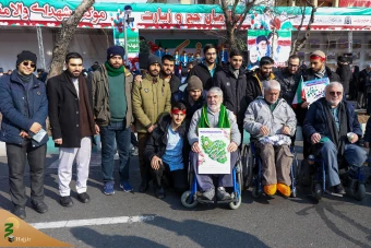 حضور در راهپیمایی پرشکوه ۲۲ بهمن ۱۴۰۳ 3