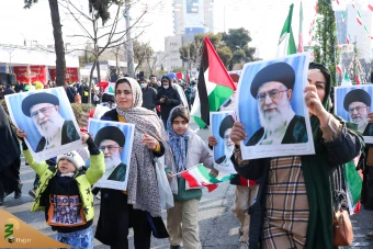 حضور در راهپیمایی پرشکوه ۲۲ بهمن ۱۴۰۳ 10