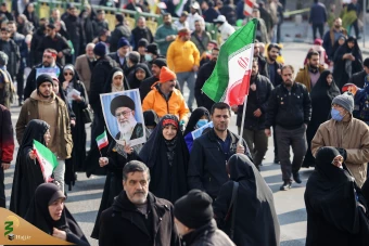 حضور در راهپیمایی پرشکوه ۲۲ بهمن ۱۴۰۳ 22