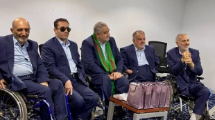 دیدار مسئولین بعثه رهبری و ستاد عمره از آشپزخانه مکه :

 تقدیر از خادمان زائرین در ایام شعبانیه 2