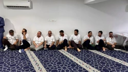 دیدار مسئولین بعثه رهبری و ستاد عمره از آشپزخانه مکه :

 تقدیر از خادمان زائرین در ایام شعبانیه 3