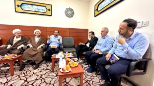 جلسه مسئولین فرهنگی هتل‌های مکه با حضور مسئول دفتر بعثه رهبری و کارشناس فرهنگی 6