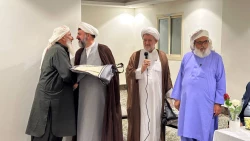 حضور مسئول دفتر بعثه رهبری در کاروان اهل سنت در مکه:

