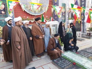 ادای احترام سرپرست حجاج ایرانی به مقام شامخ شهید سلیمانی