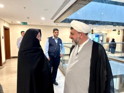 گزارش بازدید مسئول دفتر بعثه رهبری مکه از هتل مکارم البیت 3