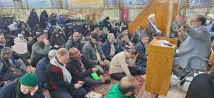 برگزاری مراسم احیای شب نیمه شعبان در خیمه‌گاه حسینی