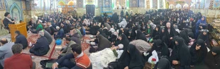 برگزاری مراسم احیای شب نیمه شعبان در خیمه‌گاه حسینی