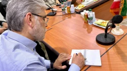 نشست صمیمی مسئولان بعثه رهبری و ستاد عمره مکه با وزیر علوم 12
